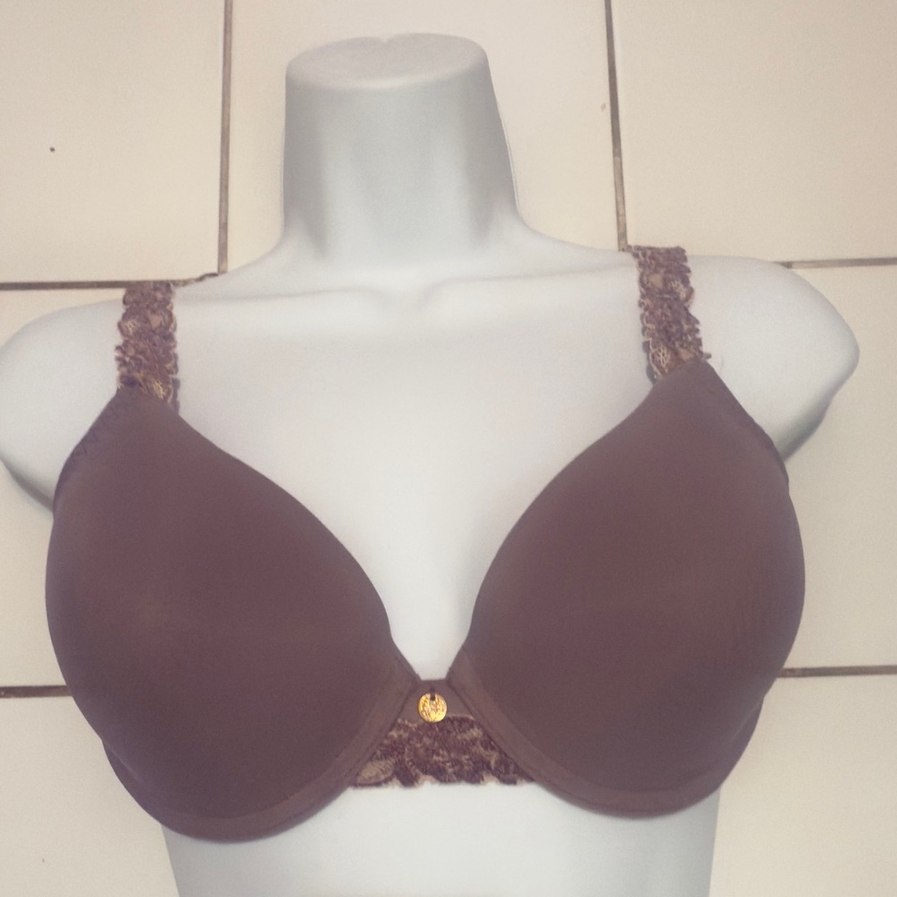 Natori Body Double Lace-Trim Full-Fit Bra 32D